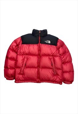 Vintage The North Face 700 Nuptse Puffer Jacket in Red