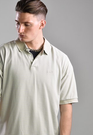 1990S NIKE STRIPED POLO SHIRT