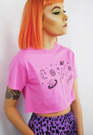 PINK PLANETS T-SHIRT