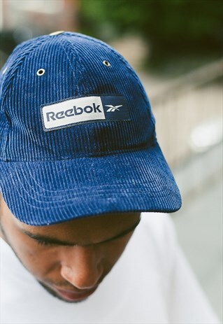 VINTAGE REEBOK CORDUROY CAP