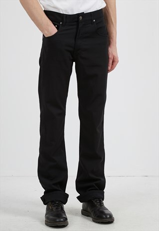 VINTAGE BLACK VERSACE DENIM JEANS