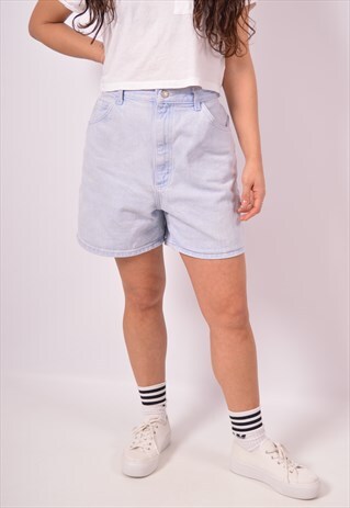 VINTAGE LEE DENIM SHORTS BLUE