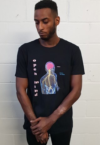 BLACK VIBRANT X-RAY T-SHIRT