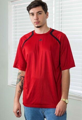 VINTAGE ADIDAS T-SHIRT LOGO 90S L 5.1