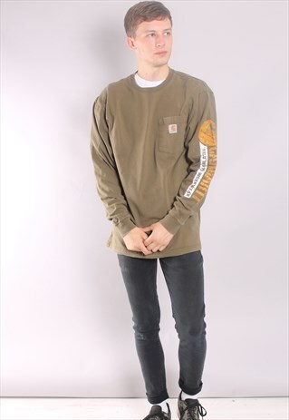 VINTAGE CARHARTT LONG SLEEVE T-SHIRT