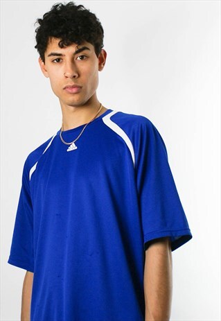 VINTAGE ADIDAS CHEST LOGO T-SHIRT, SPORTS T-SHIRT