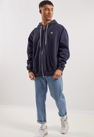 VINTAGE CHAMPION ZIP-UP HOODIE