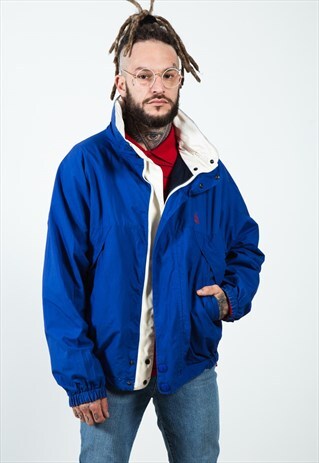 RARE VINTAGE 90S NAUTICA REVERSIBLE JACKET/ S1572