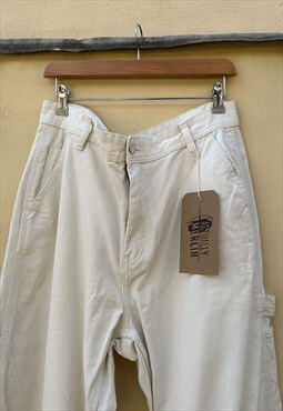 32 waist white carpenter jeans 