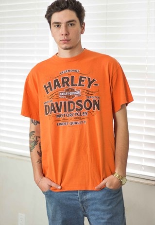 VINTAGE HARLEY-DAVIDSON TOP SHIRT 90S XL 8.6
