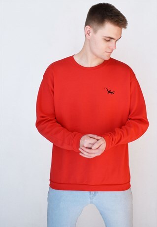 RED LIZARD SWEATSHIRT