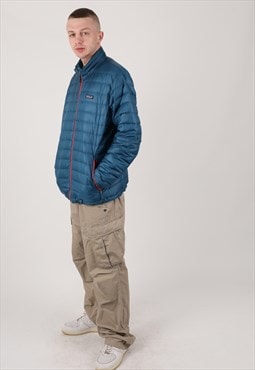 00s Patagonia micro puffer jacket in blue 