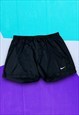 Vintage Black Nike Sports Shorts 