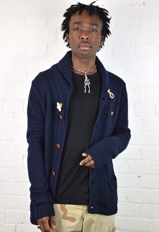 VINTAGE 90'S LYLE & SCOTT CARDIGAN