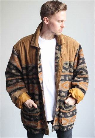 VINTAGE AZTEC FESTIVAL JACKET