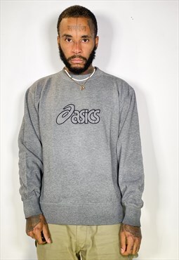 Asics embroidered sweatshirt