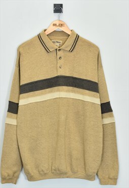 Vintage John Weitz Sweatshirt Brown XLarge