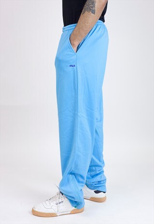VINTAGE 90S FILA BLUETRACKSUIT BOTTOMS