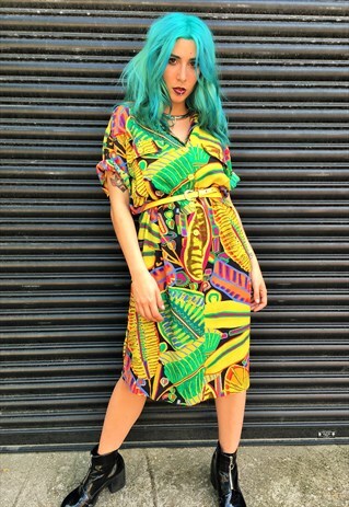 VINTAGE SUMMER SHIRT DRESS
