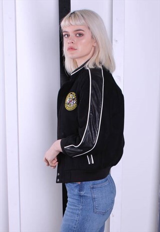 VINTAGE 90S VARSITY BOMBER JACKET. AMERICAN/ USA JACKET