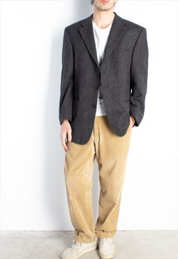 Men's Yves Saint Laurent Grey New Wool Blazer