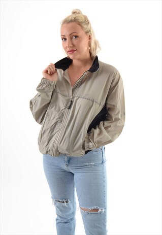 SILVER REEBOK SHELL JACKET GTJ3940