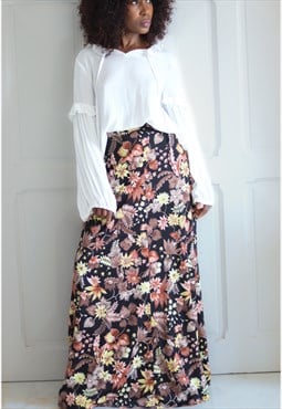 Bohemian vintage long skirt