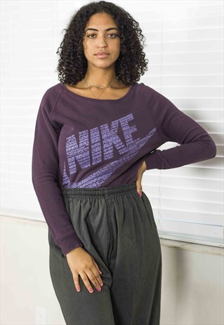 VINTAGE NIKE SWEATSHIRT JUMPER LOGO 90S XS 11.6