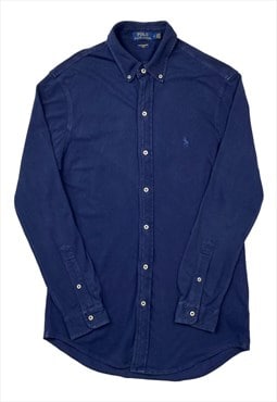 Polo Ralph Lauren Vintage Men's Navy Featherweight Shirt