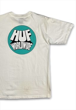 HUF Worldwide White T-shirt (S)