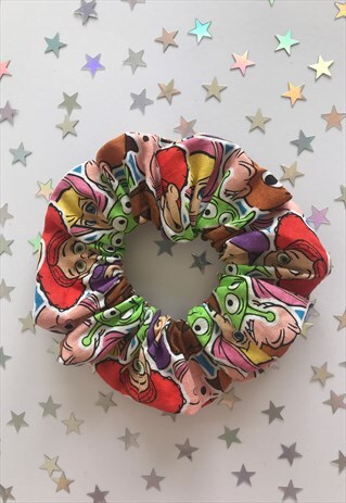 HANDMADE TOY STORY SCRUNCHIE
