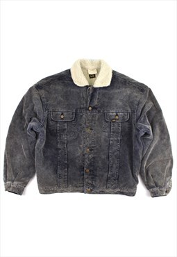 1990s Vintage Lee Jeans Fleecy Lind Corduroy Jacket