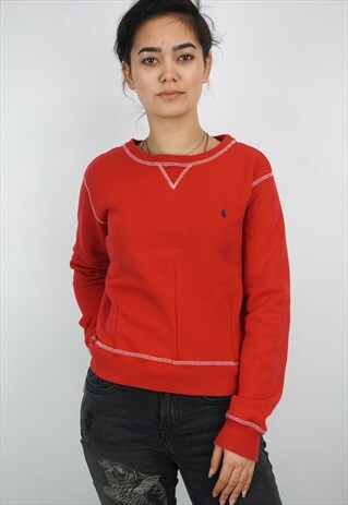 VINTAGE 90'S POLO RALPH LAUREN SWEATSHIRT