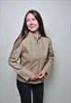VINTAGE UTILITY JACKET, WORK WEAR HEAVY COTTON FITTED JACKET