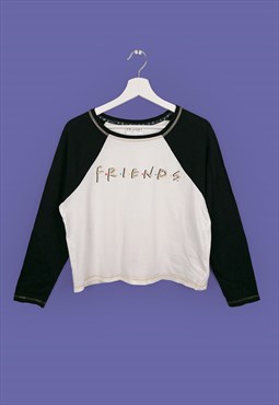 Y2K "Friends" TV series Raglan T-shirt 3/4 sleeves