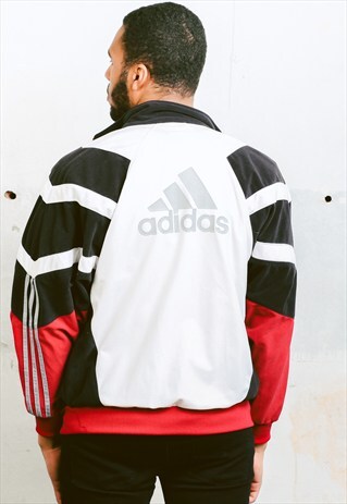 VINTAGE ADIDAS VELVET TRACK JACKET