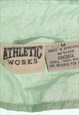 ATHLETIC WORKS 90'S PATTERNED  SHELL JACKET MEDIUM GREEN