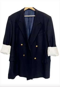 Yves Saint Laurent unisex wool blazer size L