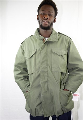 VINTAGE ARMY PARKA SURPLUS COAT