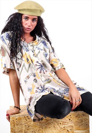 VINTAGE PATTERNED SHIRT S1095