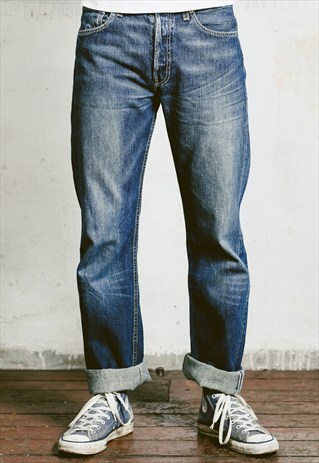 VINTAGE LEVI'S 501 DARK BLUE JEANS