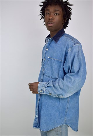 VINTAGE 90'S POLO RALPH LAUREN DENIM JACKET