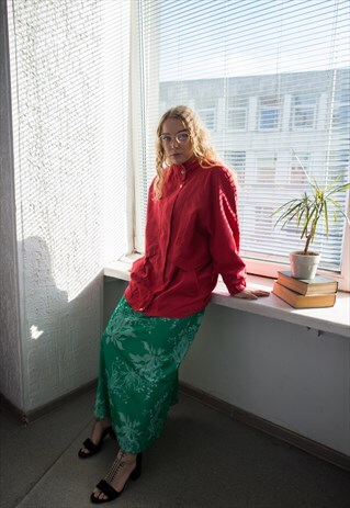 VINTAGE 80'S RED JACKET
