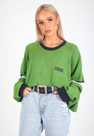 VINTAGE ADIDAS KNITWEAR JUMPER K152