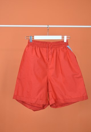 VINTAGE RED SPORTS BOARD SHORTS