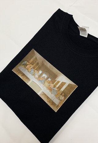 THE LAST SUPPER BY LEONARDO DA VINCI T-SHIRT FAMOUS ART