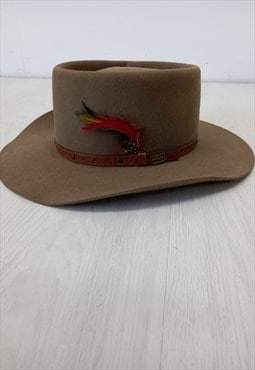 Vintage Akubra Snowy River Mens Western Hat