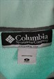 COLUMBIA 90'S ZIP UP WARM FLEECE MEDIUM BLUE
