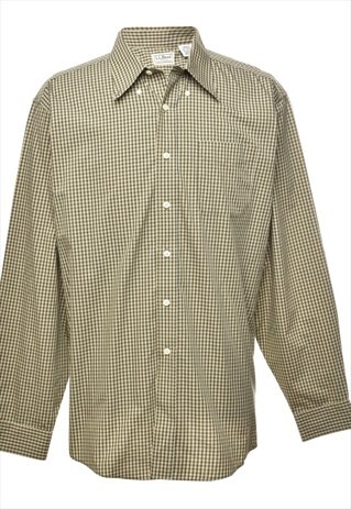 L.L. BEAN CHECKED SHIRT - XL
