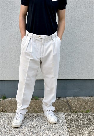 VINTAGE PAL ZILERI CORDUROY CHINO TROUSERS